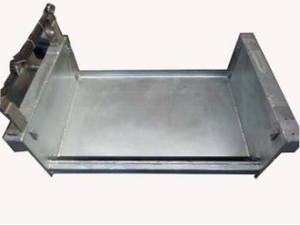 Laminar cooling of plate